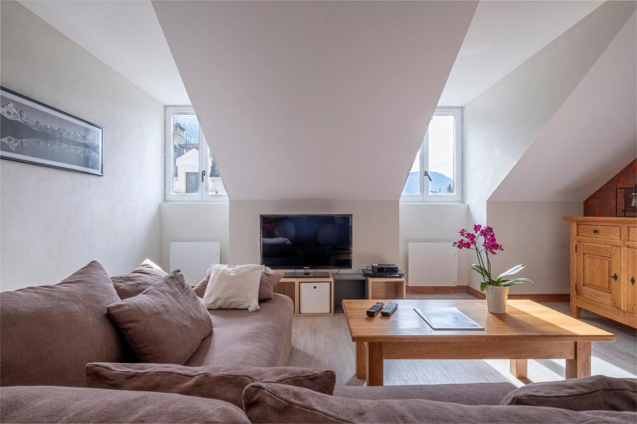 L'Appart 52, Magnifique Duplex En Plein Coeur De Chamonix-Mont-Blanc エクステリア 写真